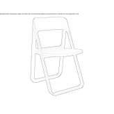 Folding garden chair Badesti