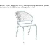 Metal chair Snyachiv