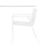 Garden chair with armrests Bijuesca