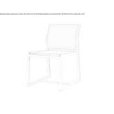 Aluminum garden chair Elstow