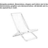 Folding beach chair Mullsjoe