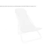A reclining lounger made of cashmere and suede Heggenes