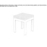 Low garden stool Tezoyuca