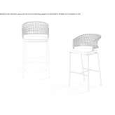High garden chair Mortagua
