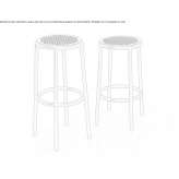 Aluminum garden stool Inegol