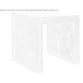 Cement garden stool with light Melita