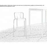 Chair with footrest Loanda