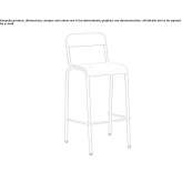A high, stackable stool Barranca