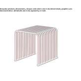 Metal stool Gianico