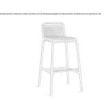 Chair with footrest Meyreuil