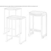 Stackable garden stool Bijuesca