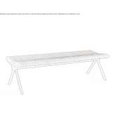 Teak garden bench Sartana