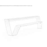Garden bench Losheim