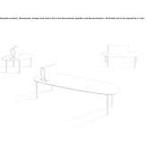 Plate bench with backrest Batocina