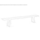 Aluminum garden bench Gieten
