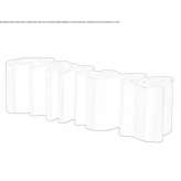 Polyethylene bench Potoni