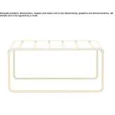 Aluminum garden bench Gorodets