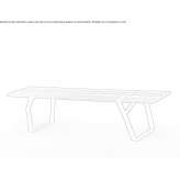 Bench made of steel and wood Zakrzow
