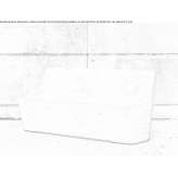 Concrete bench with backrest Airuno