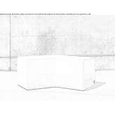 Concrete bench without backrest Pisecna