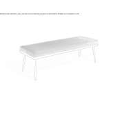 Vinytex garden bench Hotamis
