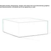QM Foam bench without backrest Thorpe