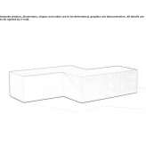 QM Foam bench without backrest Thorpe