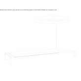 Aluminiowa ławka ogrodowa Oancea