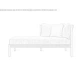 Garden rope lounger Arpajon