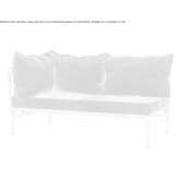 Upholstered fabric Garden lounger Bussang