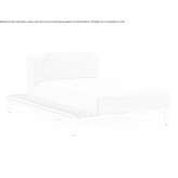 Upholstered acrylic garden sofa Brez