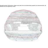Igloo technopolymer garden bed Bobingen