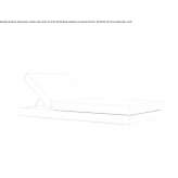 Garden bed with a fold-out armchair Douzy