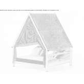 Garden bed with a canopy Binkom