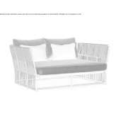 Garden bed made of powder-coated aluminum Legnano