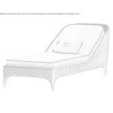 Garden bed made of wood and fabric Wanakah