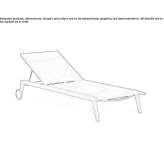 Stackable textile deckchair Abybro