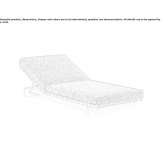 Folding fabric deckchair Callalli