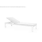 Batyline® foldable lounger Panuaya