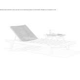 Iroko deckchair Bierun
