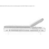 Reclining deckchair Legnano