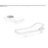 Foldable, stackable deckchair Mnikow