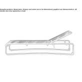 Reclining deckchair on wheels Piura