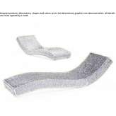 Reclining deckchair Rugge