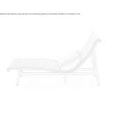 Bamboo deckchair Stinatz