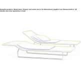 Reclining deckchair Lend