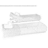 Polyethylene foldable deckchair on wheels Trulben