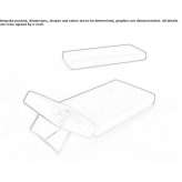 Folding fabric deckchair Doelbau