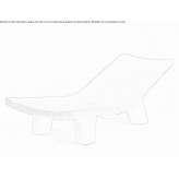 Polyethylene lounger Richmond