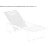 Batyline® foldable lounger Usatove
